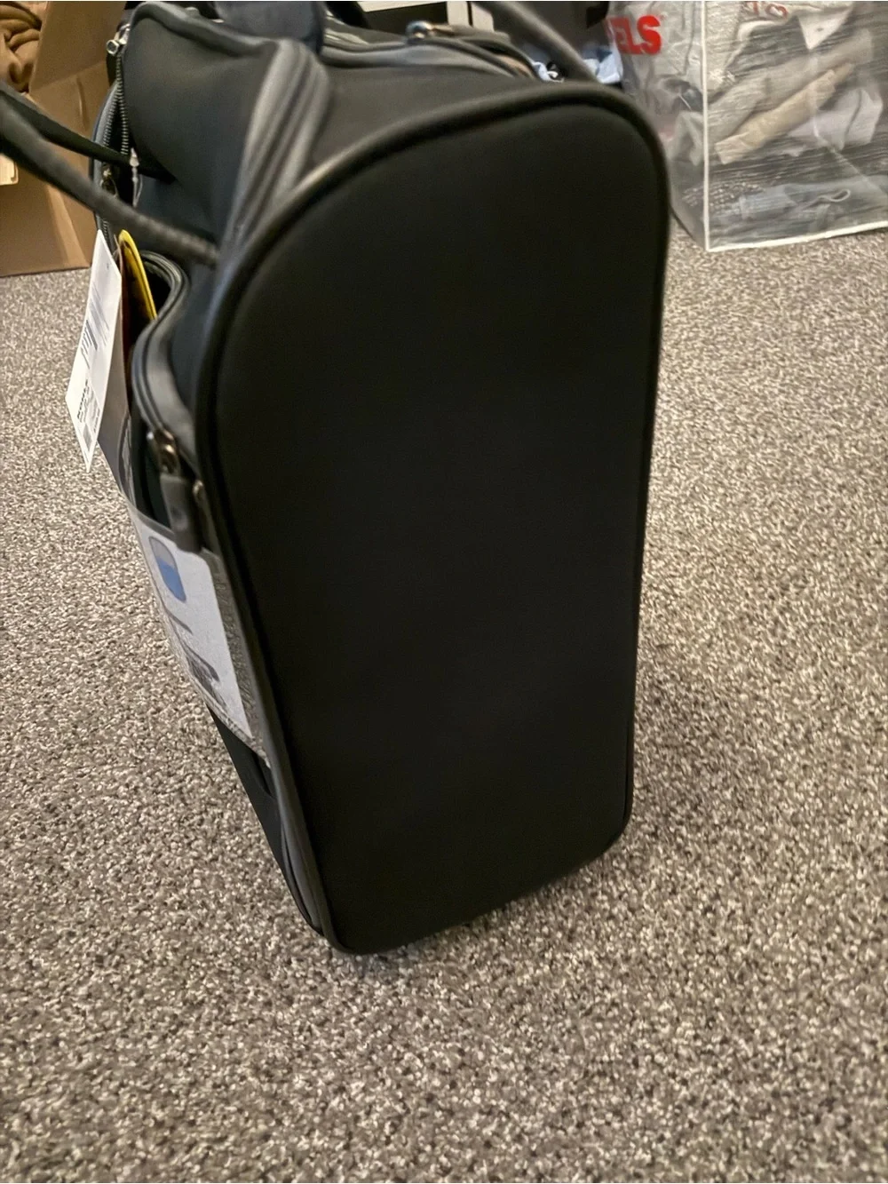 American Tourister Black Rolling Carry-On Tote